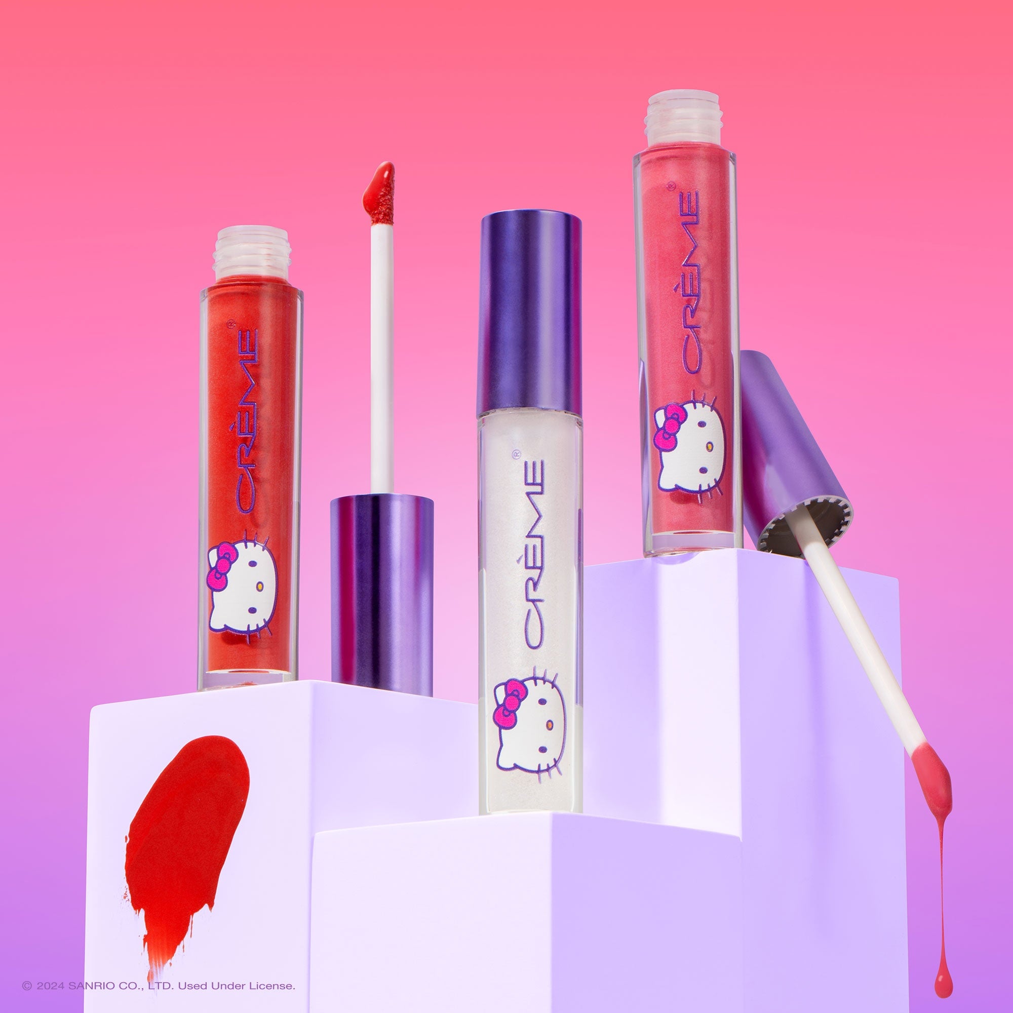 The Crème Shop x Hello Kitty(Purple) Jelly Glaze - Kawaii Kitty Lip Gloss The Crème Shop x Sanrio 