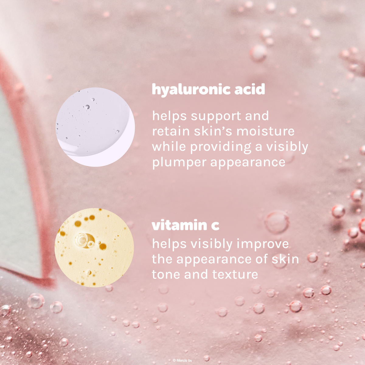 Miffy Sweet Wonder Shower Gel — pink gel texture with hyaluronic acid and vitamin C information