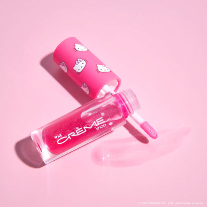 The Crème Shop x Hello Kitty Kawaii Kiss Shimmer Lip Oil - Berry Gummy Flavored Lip Oil The Crème Shop x Sanrio 