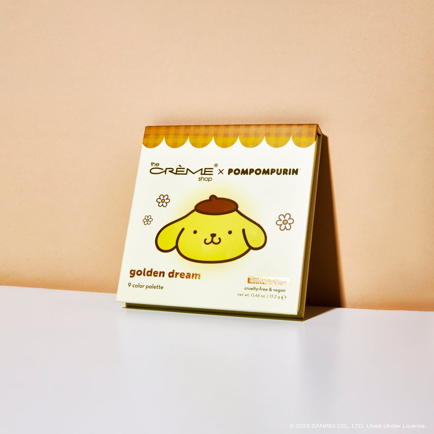 Pompompurin Golden Dream Eyeshadow Palette Eyeshadow Palette The Crème Shop x Sanrio 