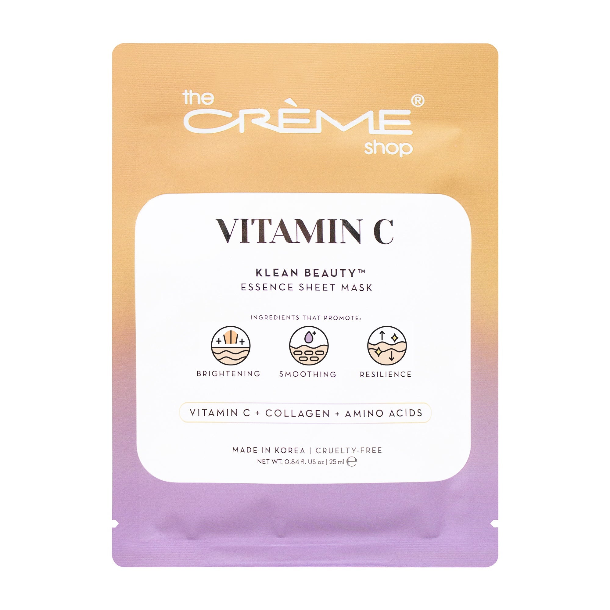 VITAMIN C Klean Beauty™️ Essence Sheet Mask Sheet masks The Crème Shop 