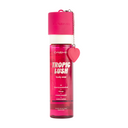 Tropic Lush Body Mist — pink body mist bottle with cap and heart charm