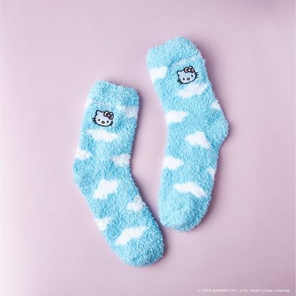 Hello Kitty Sole Soft! Infused Cozy Socks - Cloud Love Socks The Crème Shop x Sanrio 