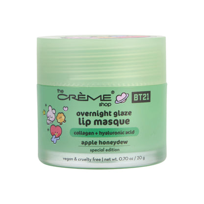 Overnight Glaze Lip Masque Lip Masque The Crème Shop Apple Honeydew 