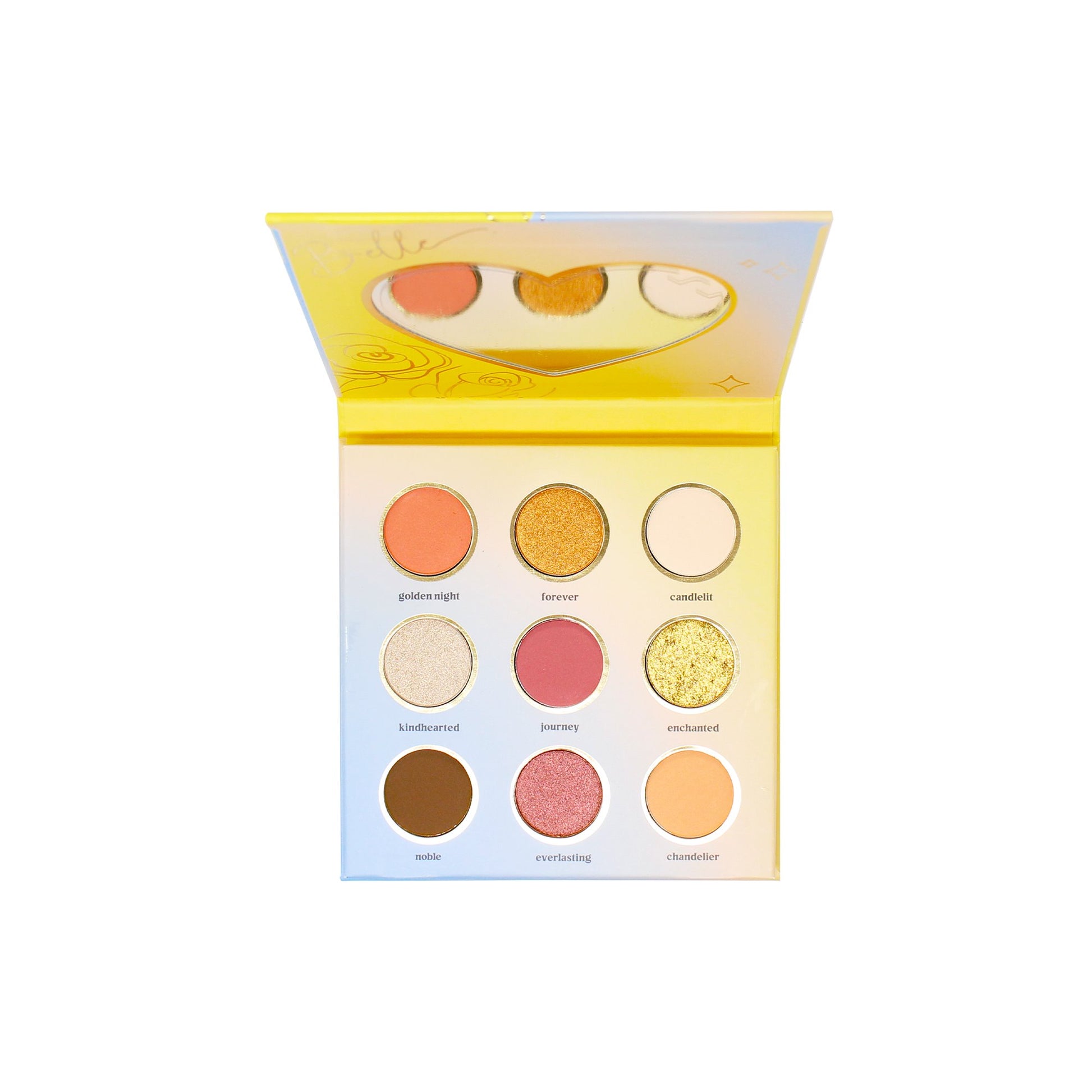 The Crème Shop x Disney Princesses - 9 Color Eyeshadow Palette Eyeshadow Palette The Crème Shop x Disney 