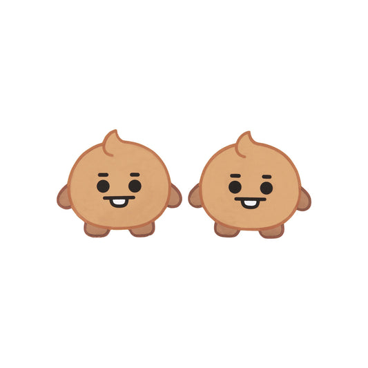 BT21: Stuck On U Hair Grips Set of 2 - SHOOKY The Crème Shop 