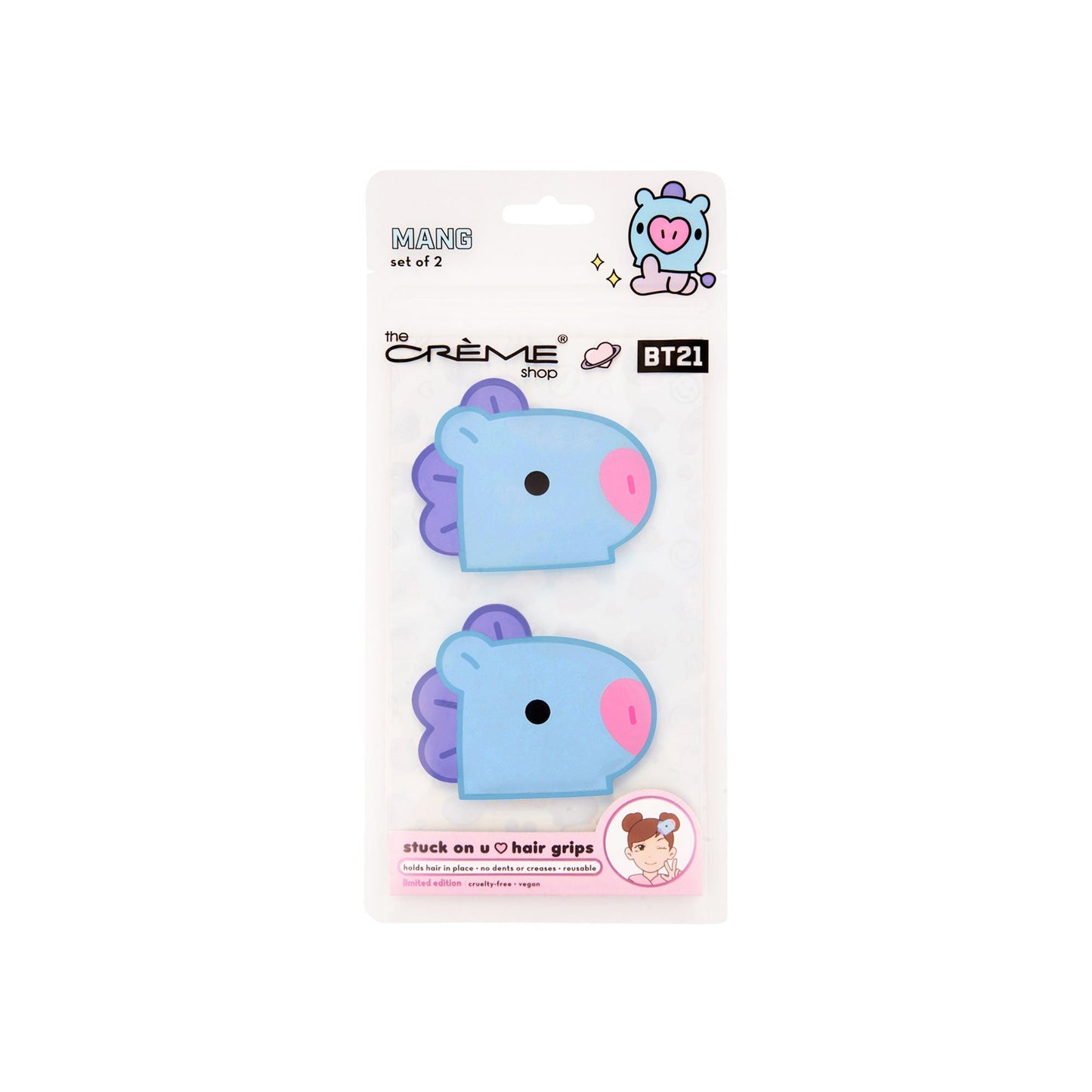 BT21: Stuck On U Hair Grips - MANG The Crème Shop