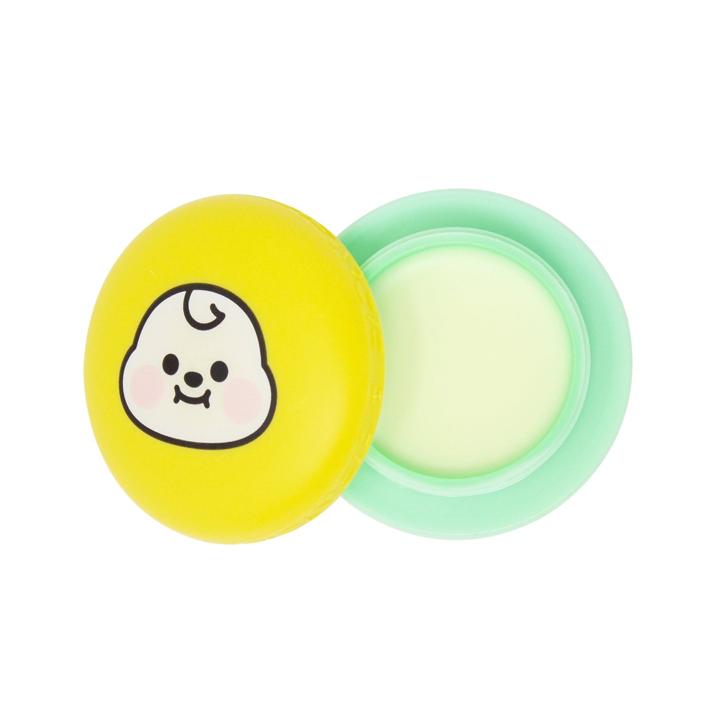 Hello Kitty & BT21 CHIMMY Moisturizing Macaron Lip Balm Duo, Banana Milk flavored