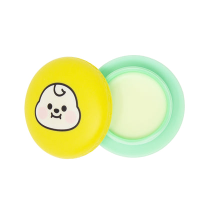 Hello Kitty & BT21 CHIMMY Moisturizing Macaron Lip Balm Duo, Banana Milk flavored