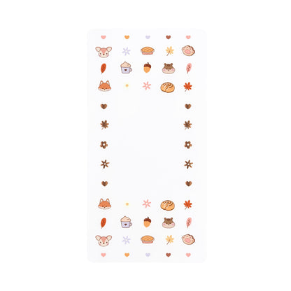 Cozy Treats! 50 Nail Decals + Clear Polish Nail Decals The Crème Shop 