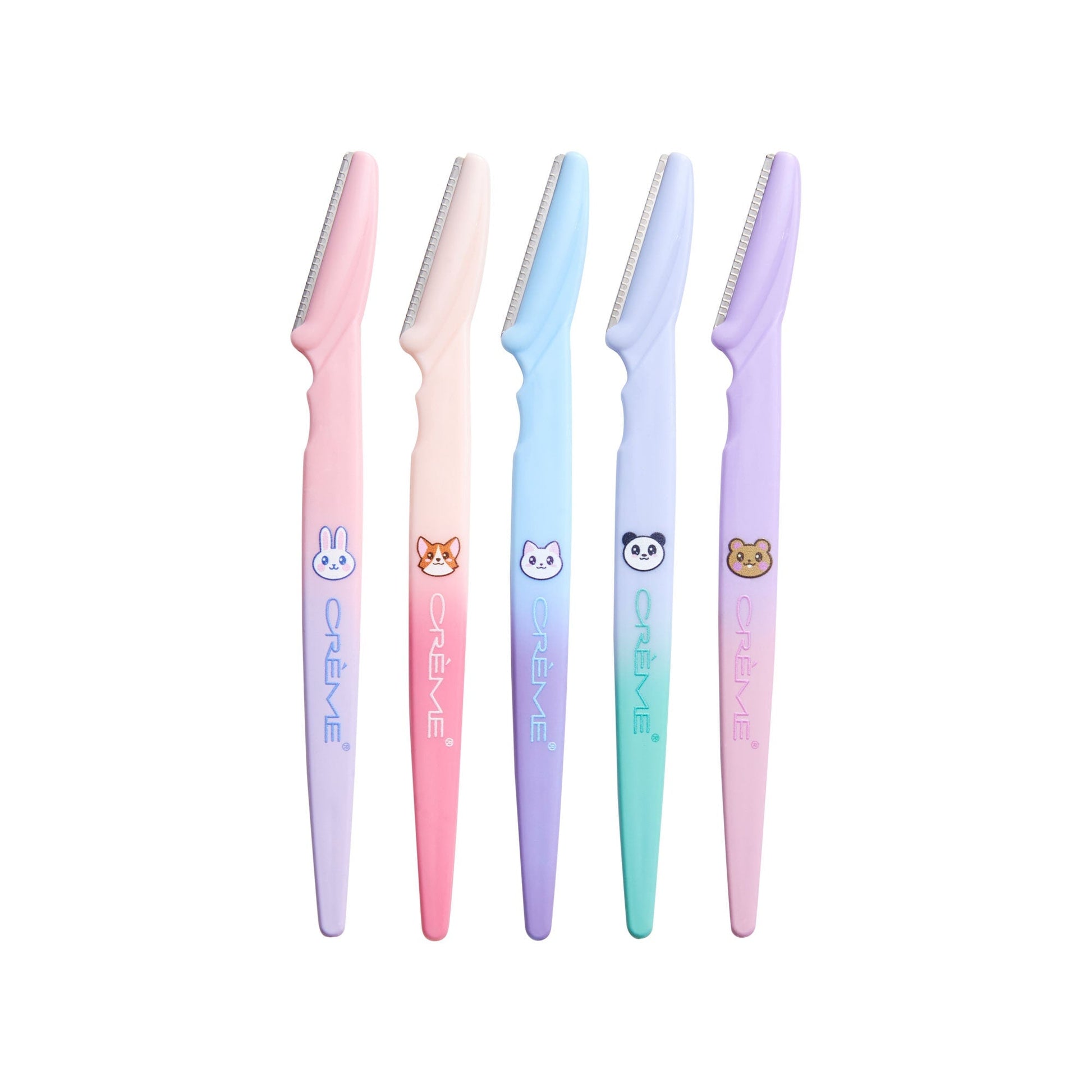 Fuzzy Friends Dermaplane Razors - (5 Pack) Razors The Crème Shop 