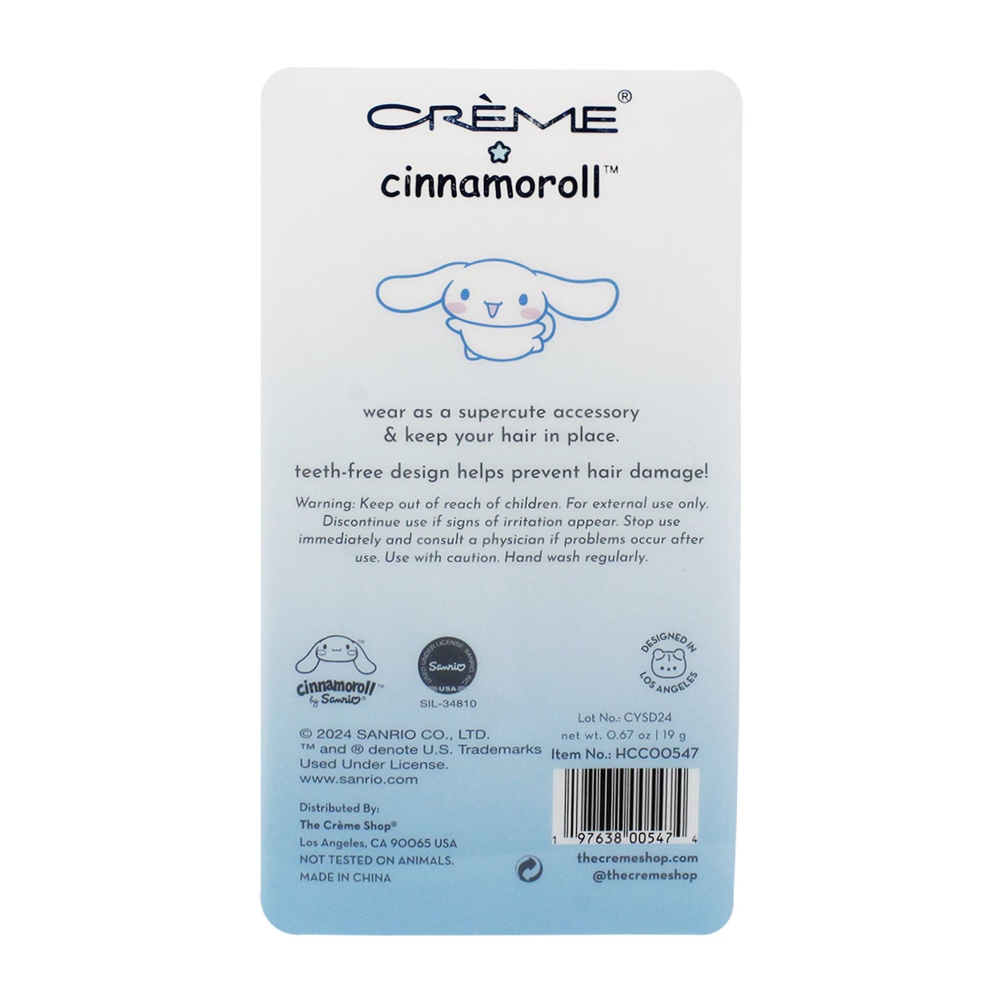 Cinnamoroll Hair Clips Hair Clips The Crème Shop x Sanrio 