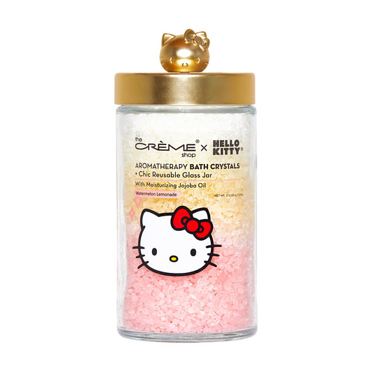 The Crème Shop x Hello Kitty Aromatherapy Spa Bath Crystals + Chic Reusable Bath Crystals The Crème Shop x Sanrio 