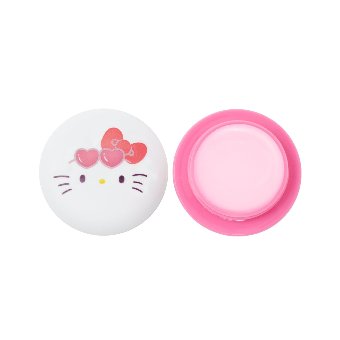 Hello Kitty Macaron Lip Balm - Strawberry Milkshake Flavored Lip Balms The Crème Shop x Sanrio 