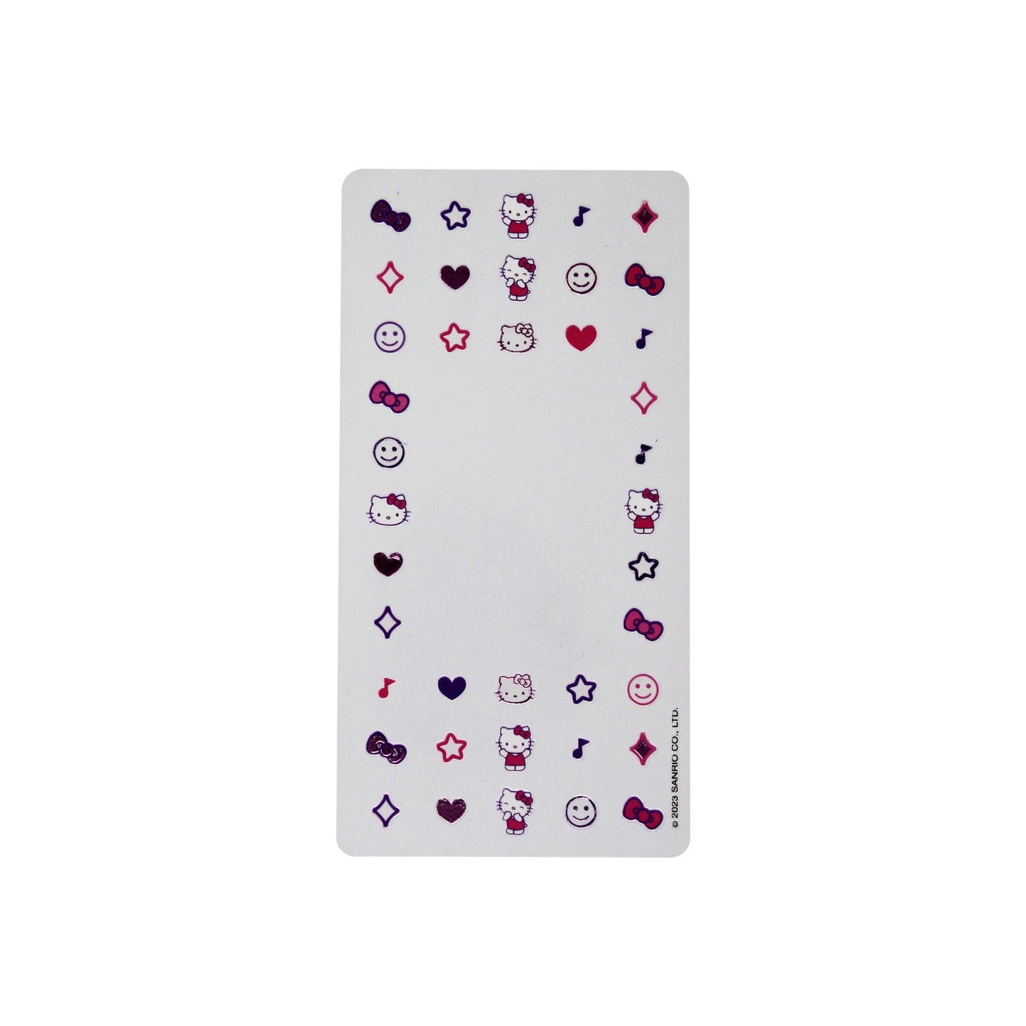 The Crème Shop x Hello Kitty(Purple) 50 Nail Decals + Clear Polish Nail Decals The Crème Shop x Sanrio 