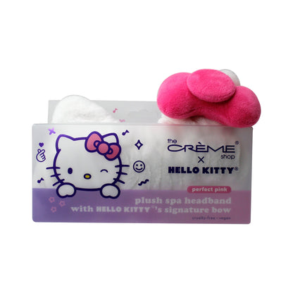 The Crème Shop x Hello Kitty(Purple) Plush Headyband™ w/Signature Bow - Perfect Pink Headbands The Crème Shop x Sanrio 