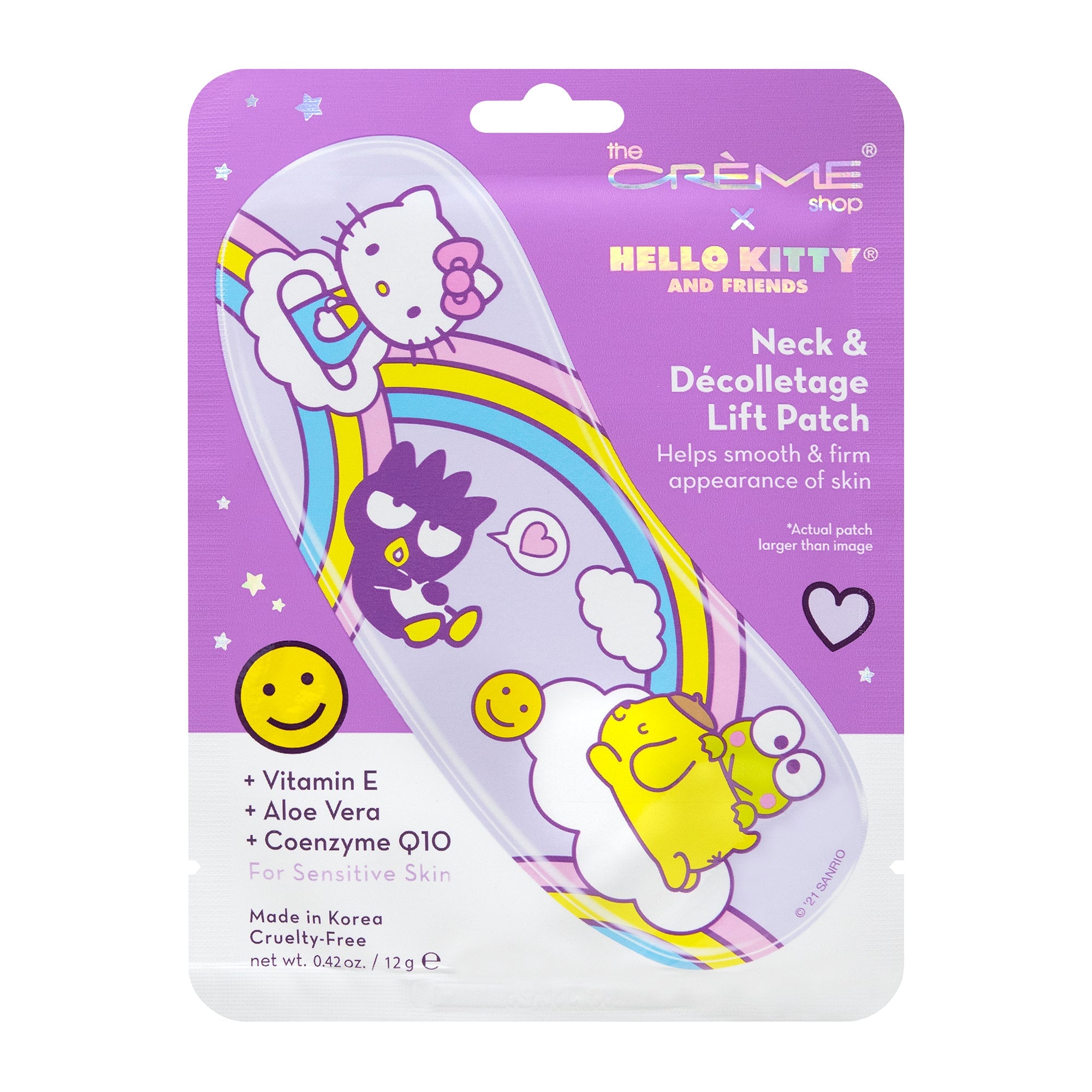 Hello Kitty and Friends Neck & Décolletage Lift Patch Neck Lift Patches The Crème Shop x Sanrio 