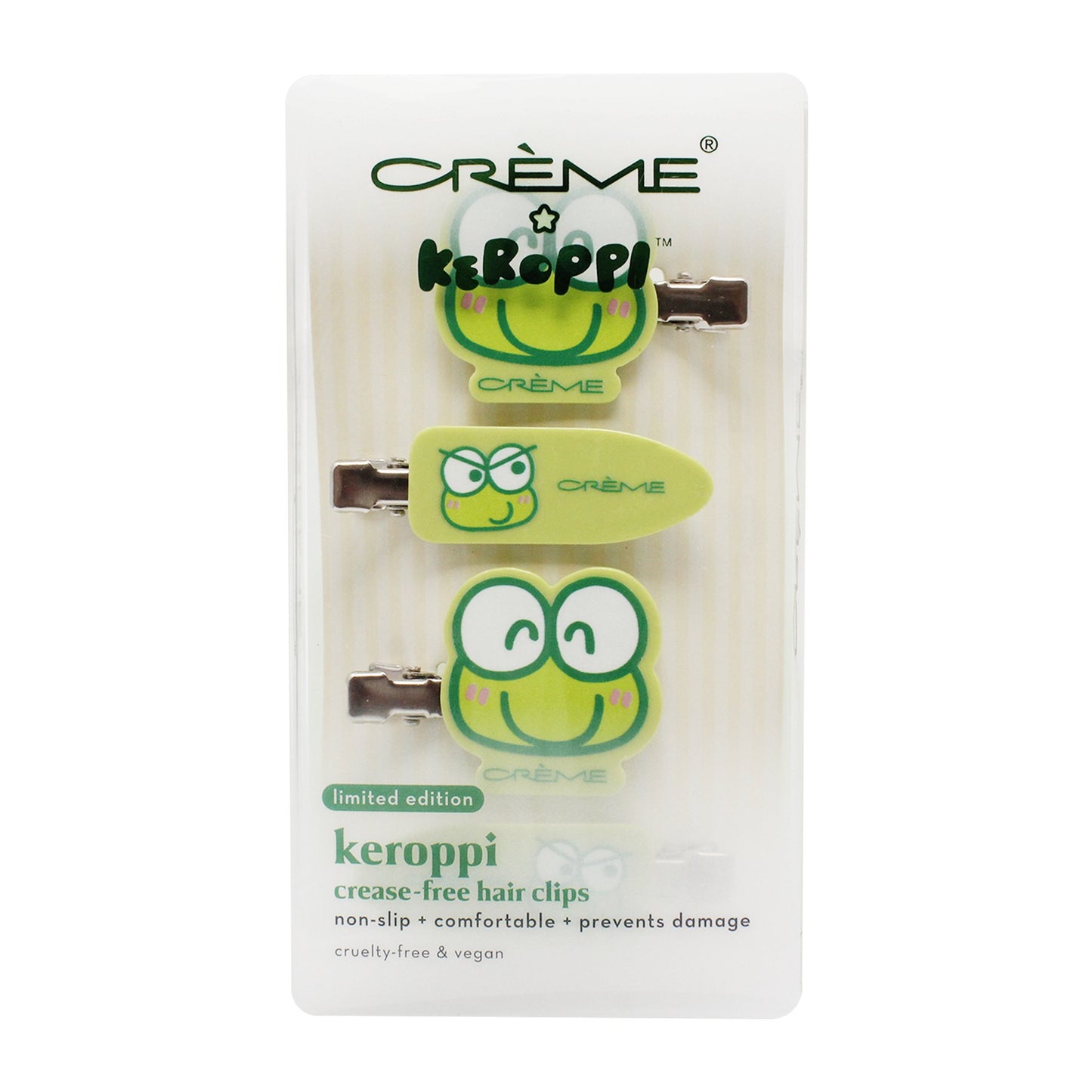 Keroppi Hair Clips Hair Clips The Crème Shop x Sanrio 