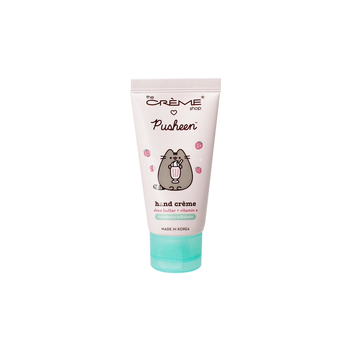 Pusheen Strawberry Milkshake Moisturizing Hand Creme Hand Creams The Crème Shop x Pusheen 