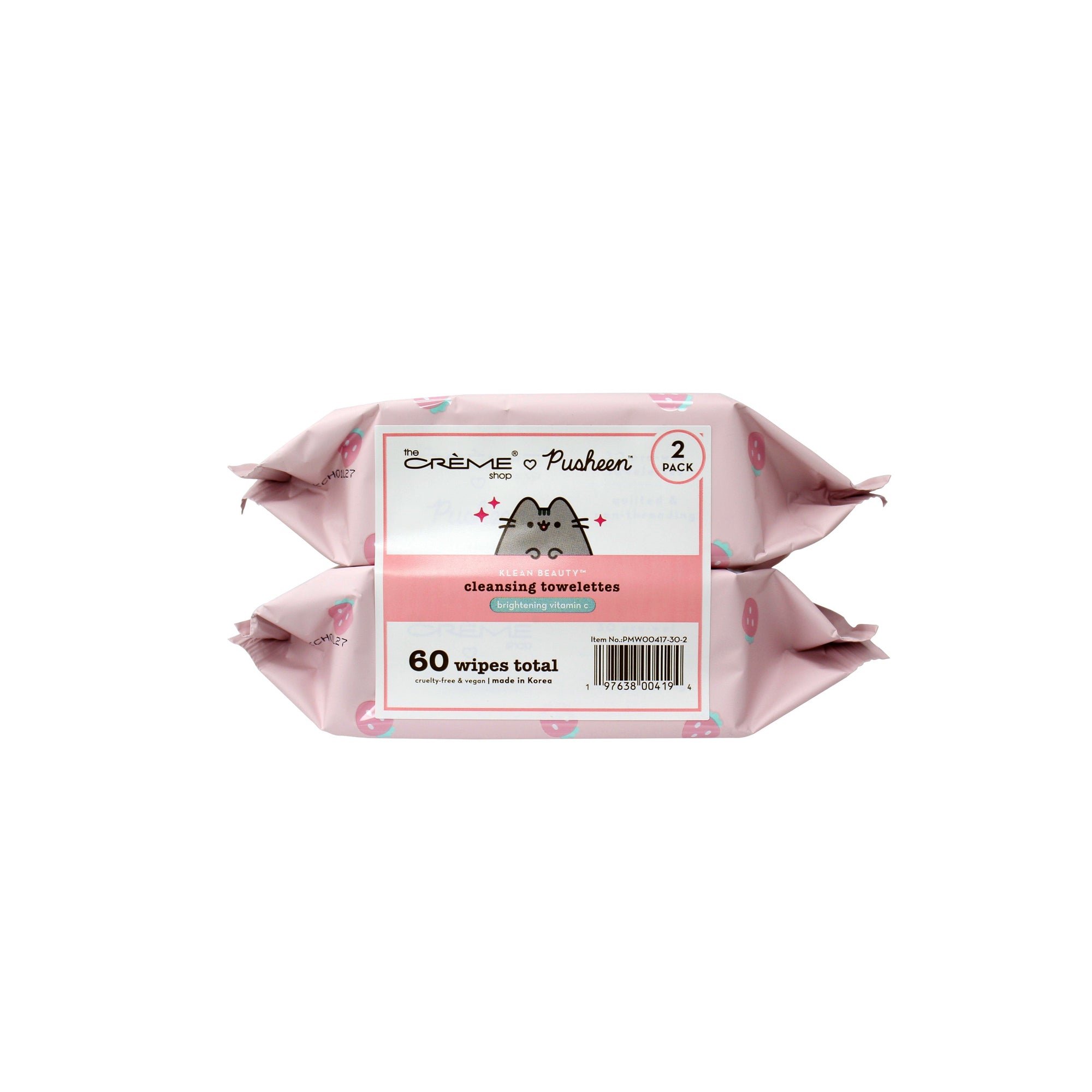 Pusheen x Klean Beauty™ 3-in-1 Complete Cleansing Towelettes Towelettes The Crème Shop x Pusheen 
