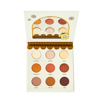 Pompompurin Golden Dream Eyeshadow Palette Eyeshadow Palette The Crème Shop x Sanrio 