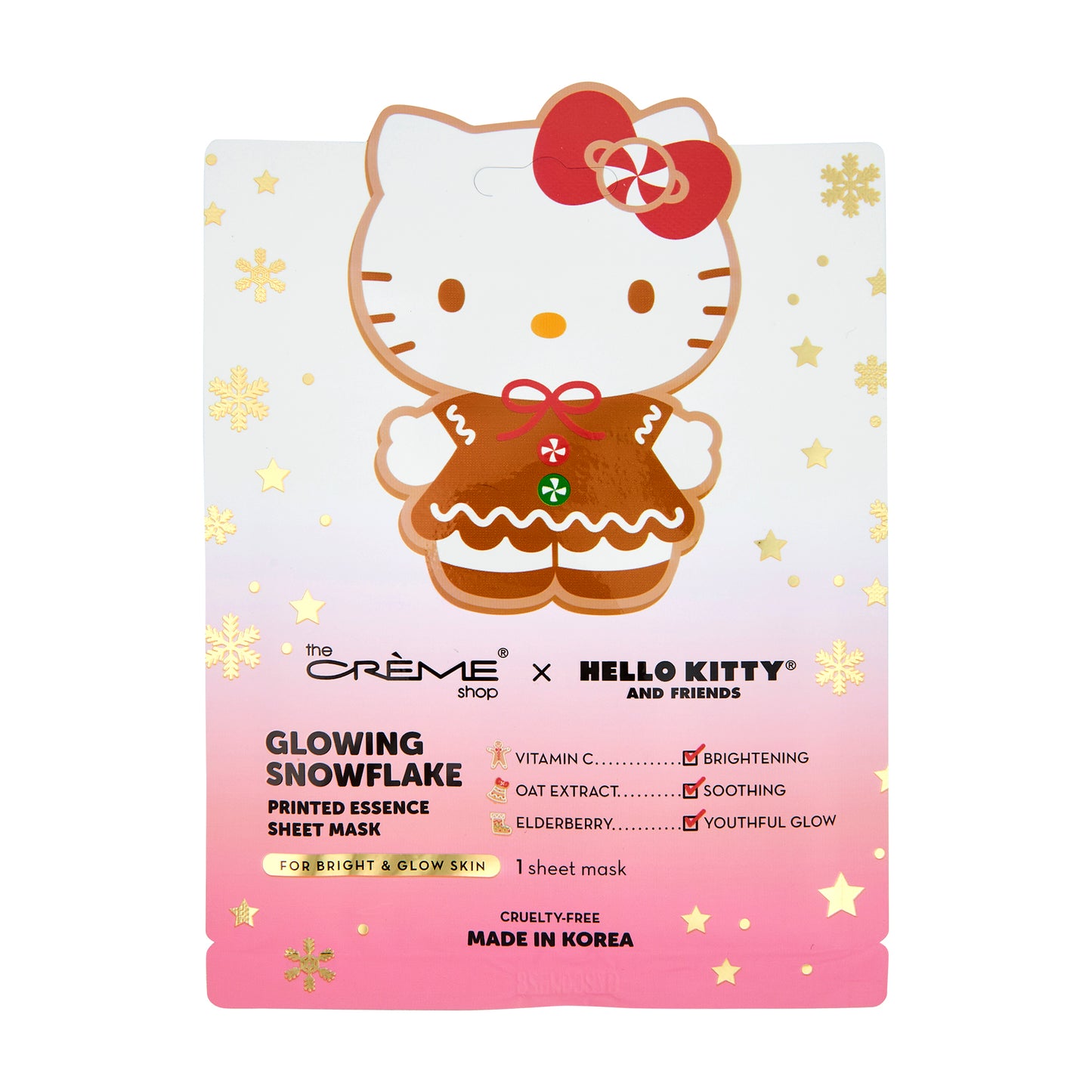 Hello Kitty Glowing Snowflake Mask