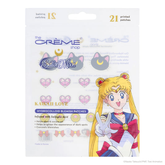 Kawaii Love Hydrocolloid Blemish Patches Hydrocolloid Acne Patches The Crème Shop x Pretty Guardian Sailor Moon 