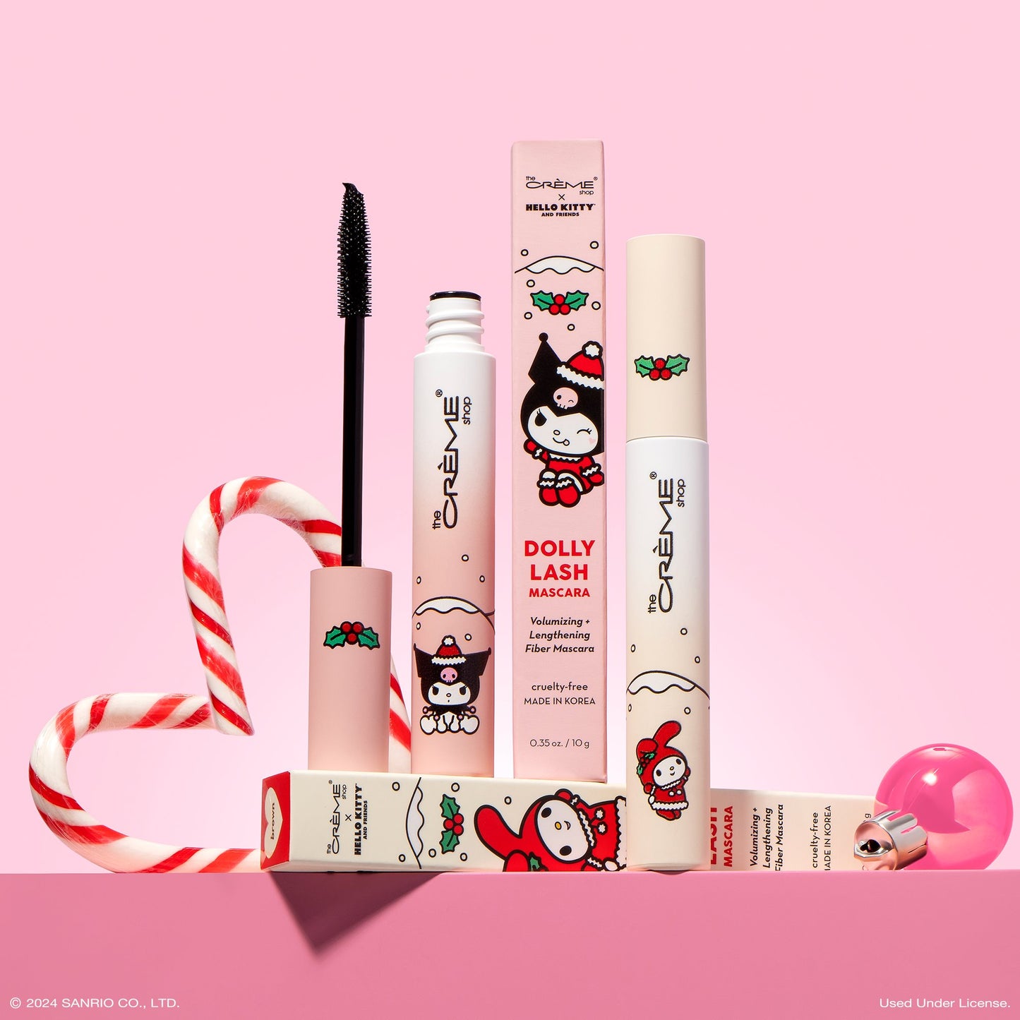 Hello Kitty And Friends Dolly Lash Mascara Mascara The Crème Shop x Sanrio Black 