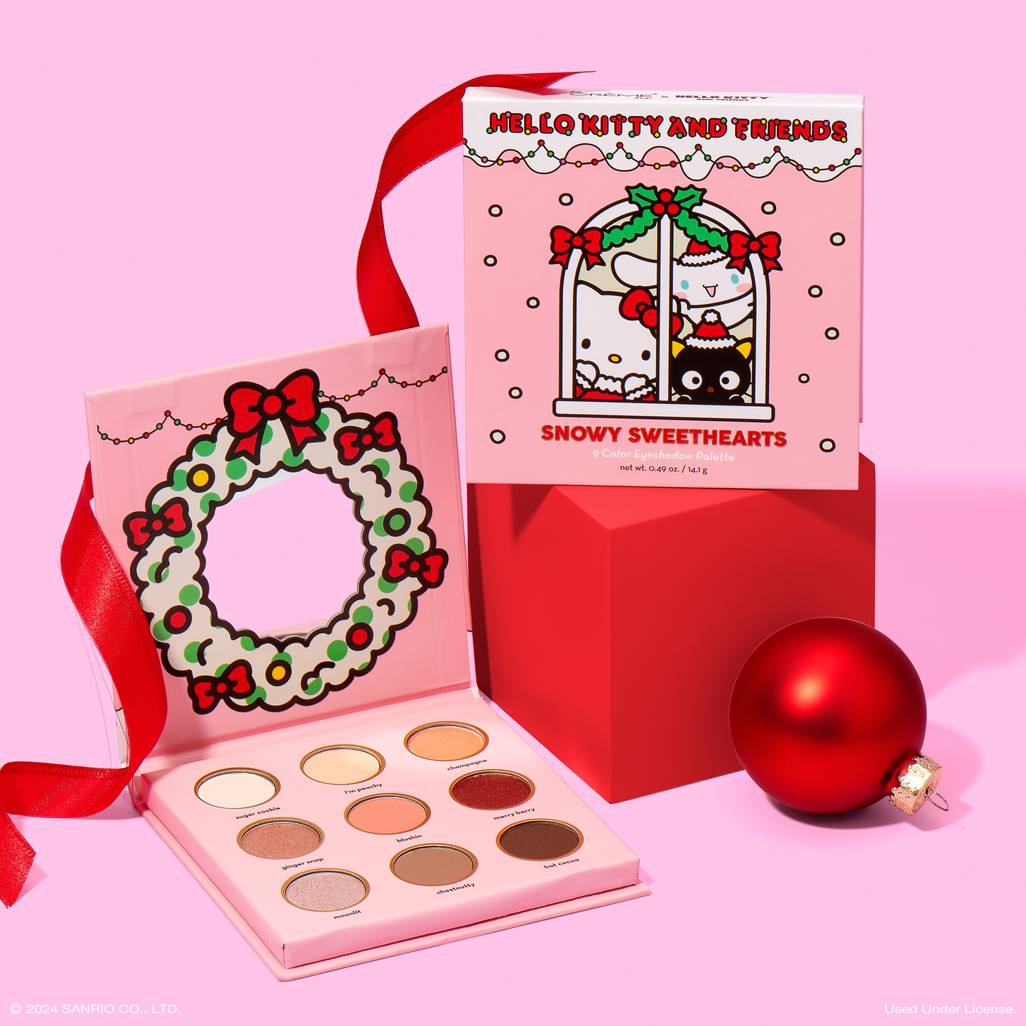 Hello Kitty And Friends Snowy Sweethearts Eyeshadow Palette