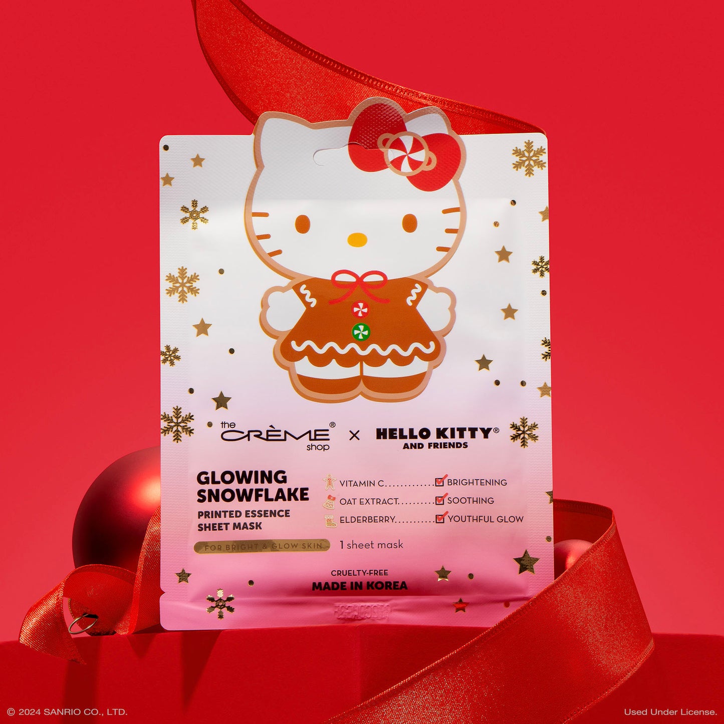 Hello Kitty Glowing Snowflake Mask