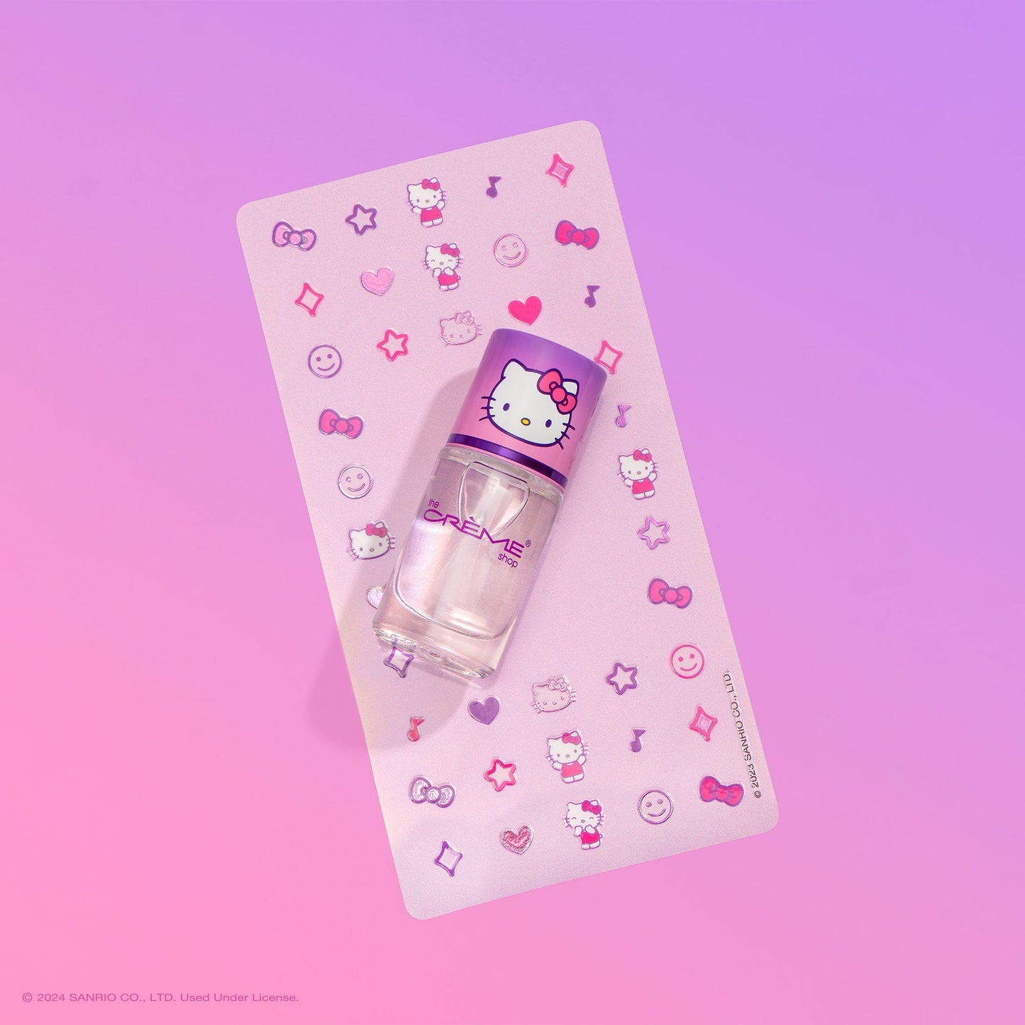 The Crème Shop x Hello Kitty(Purple) 50 Nail Decals + Clear Polish Nail Decals The Crème Shop x Sanrio 