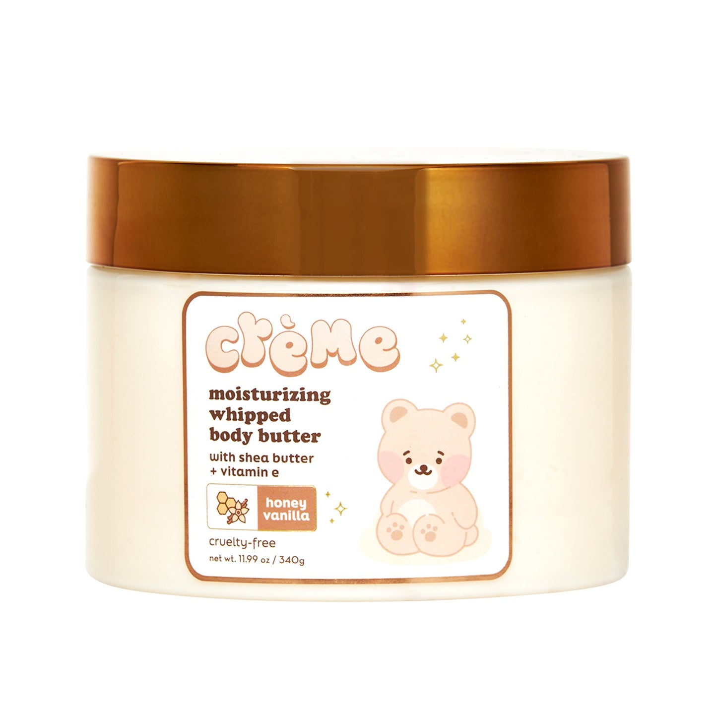 Beary Merry Whipped Sugar Body Butter Body Scrub The Crème Shop Beary Merry Whipped Sugar Body Butter - Honey Vanilla