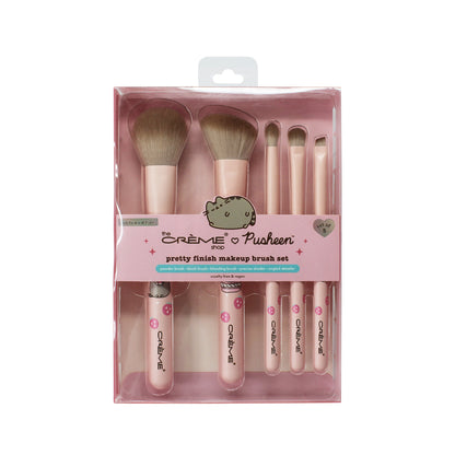 Pusheen Pretty Finish Makeup Brush Set Brush Sets The Crème Shop x Pusheen 