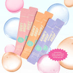 Hydration Station Sleeping Mask Variety Pack — single-use mask sachets with colorful bubbles