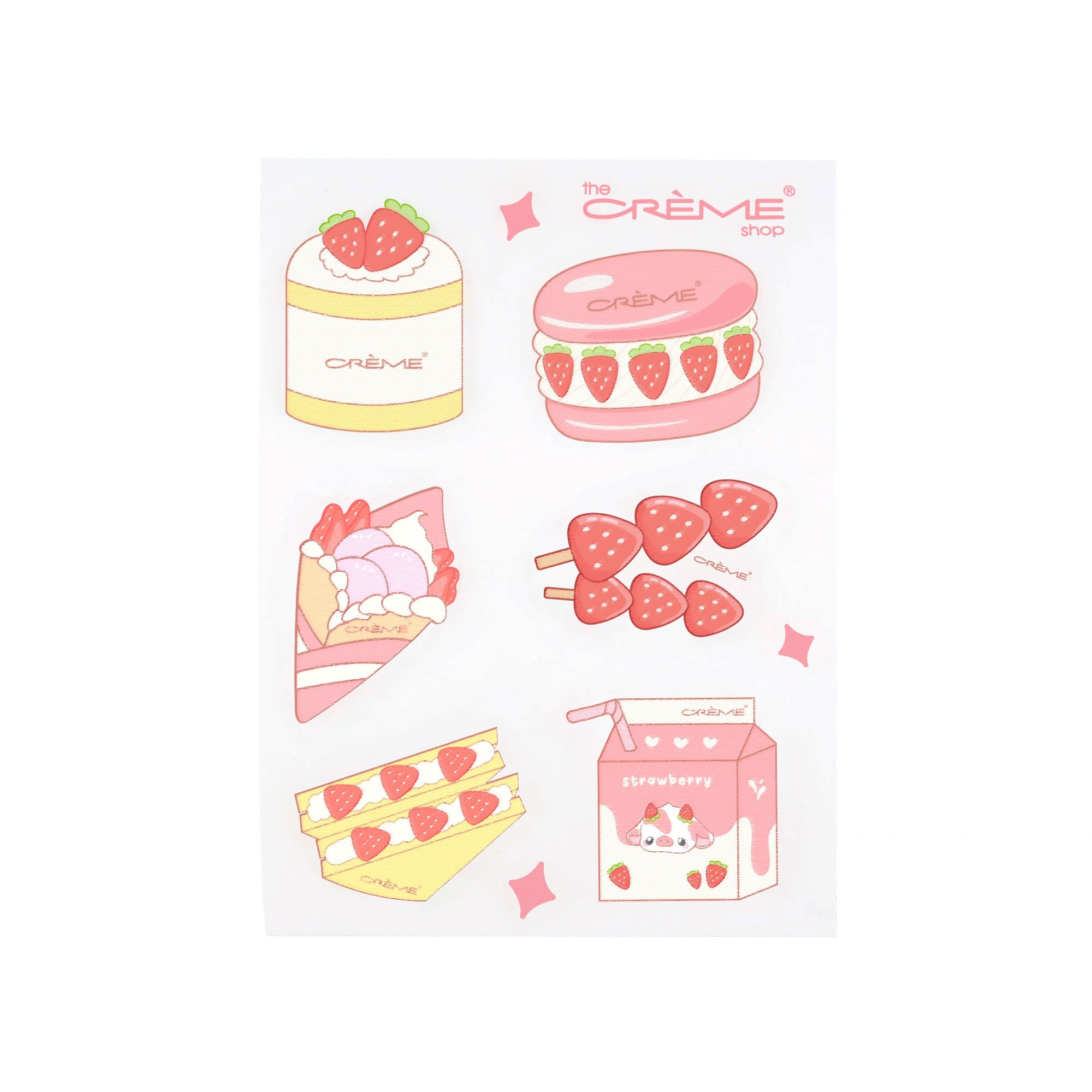 Targeted Hydration Patches For Dry Skin - "Strawberry Delights" (3 Pack) Patches The Crème Shop 