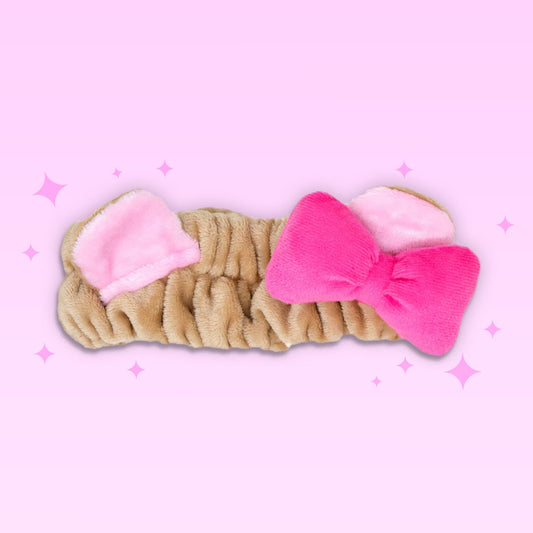 3D Teddy Headyband™ in “Beary Cute” | Cruelty-Free & Vegan Headbands The Crème Shop 