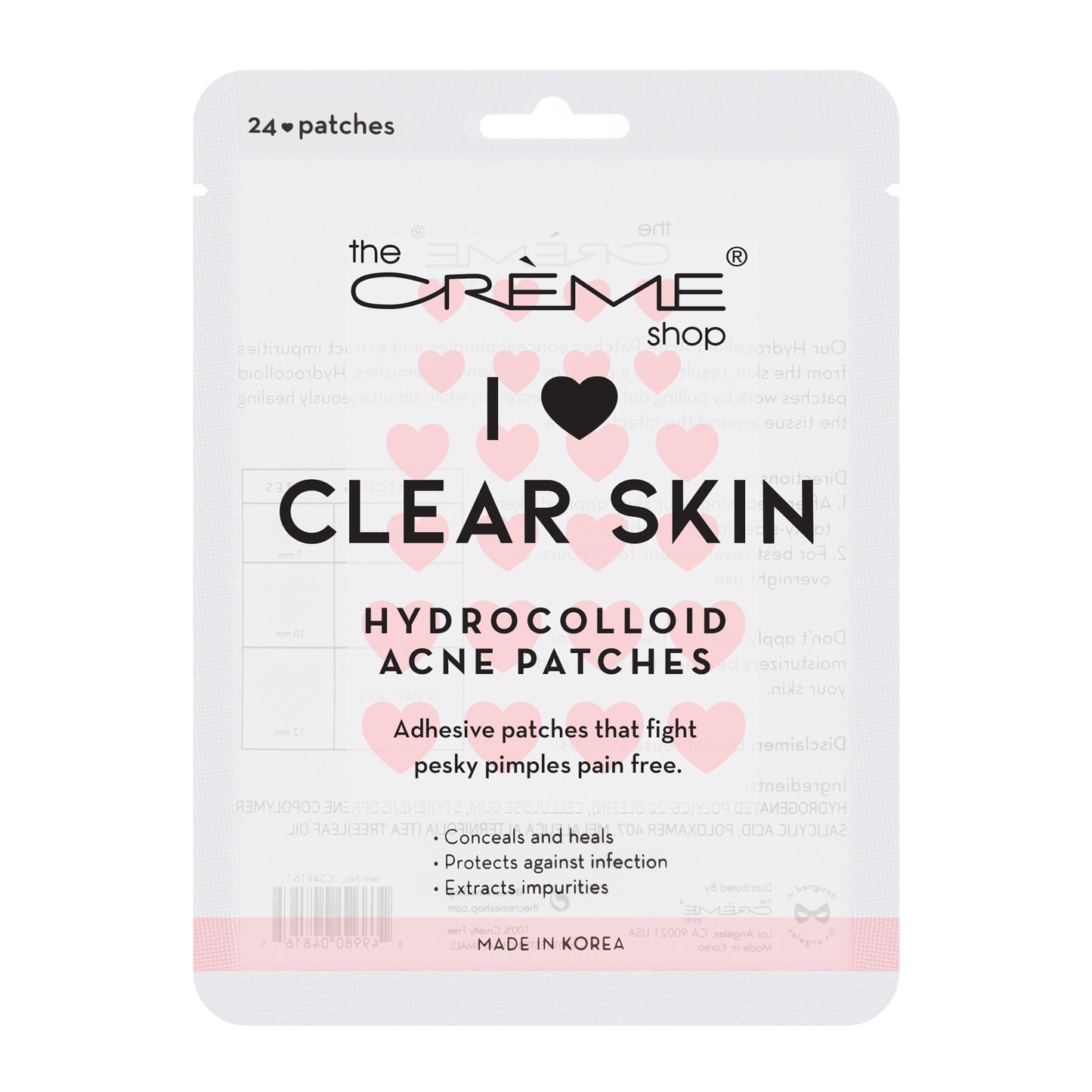 I ❤ Clear Skin - Hydrocolloid Acne Patches ️ - The Crème Shop