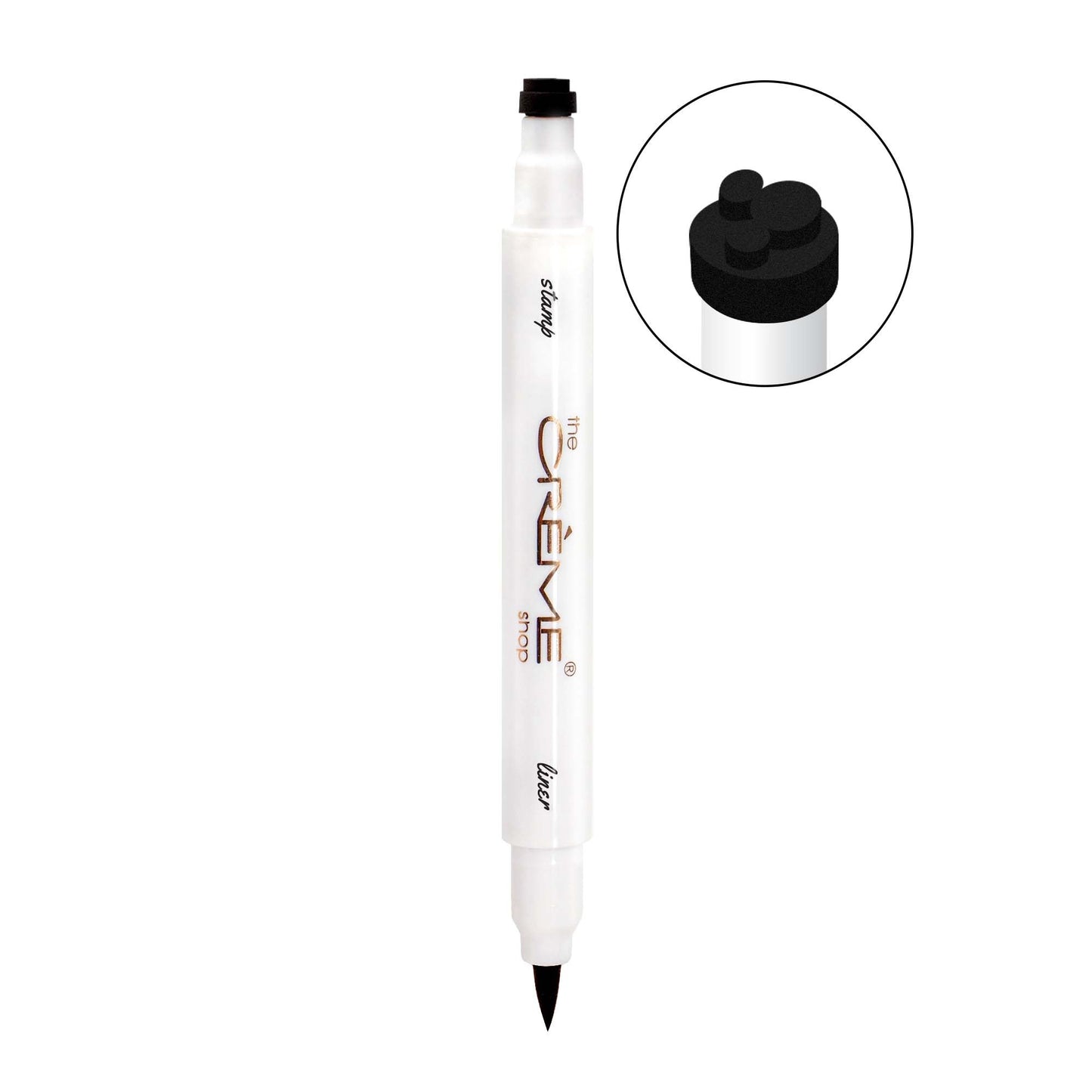 The Crème Shop | Disney: Dual-Ended Eyeliner & Mickey Shaped Freckle Stamp (Black) Eyeliner The Crème Shop x Disney 