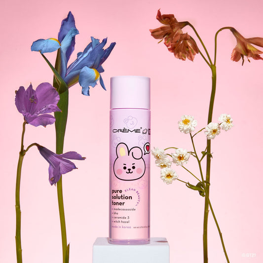 COOKY Pure Solution Toner - Klean Beauty™️ Toners The Crème Shop x BT21 BABY 