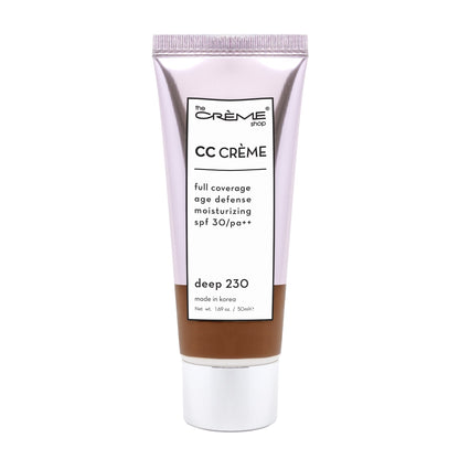 CC Crème | SPF 30 & PA++ Foundations The Crème Shop Deep 230 