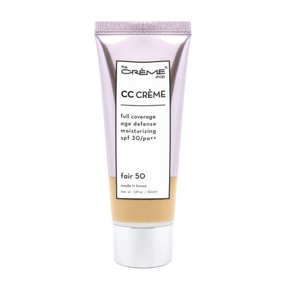 CC Crème | SPF 30 & PA++ Foundations The Crème Shop Fair 50 