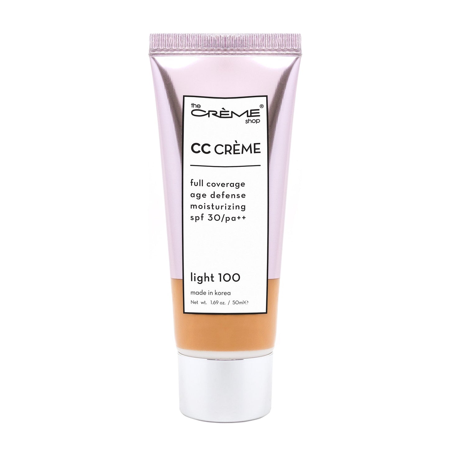 CC Crème | SPF 30 & PA++ Foundations The Crème Shop Light 100 