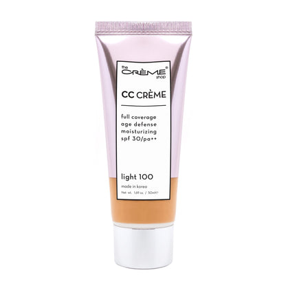 CC Crème | SPF 30 & PA++ Foundations The Crème Shop Light 100 