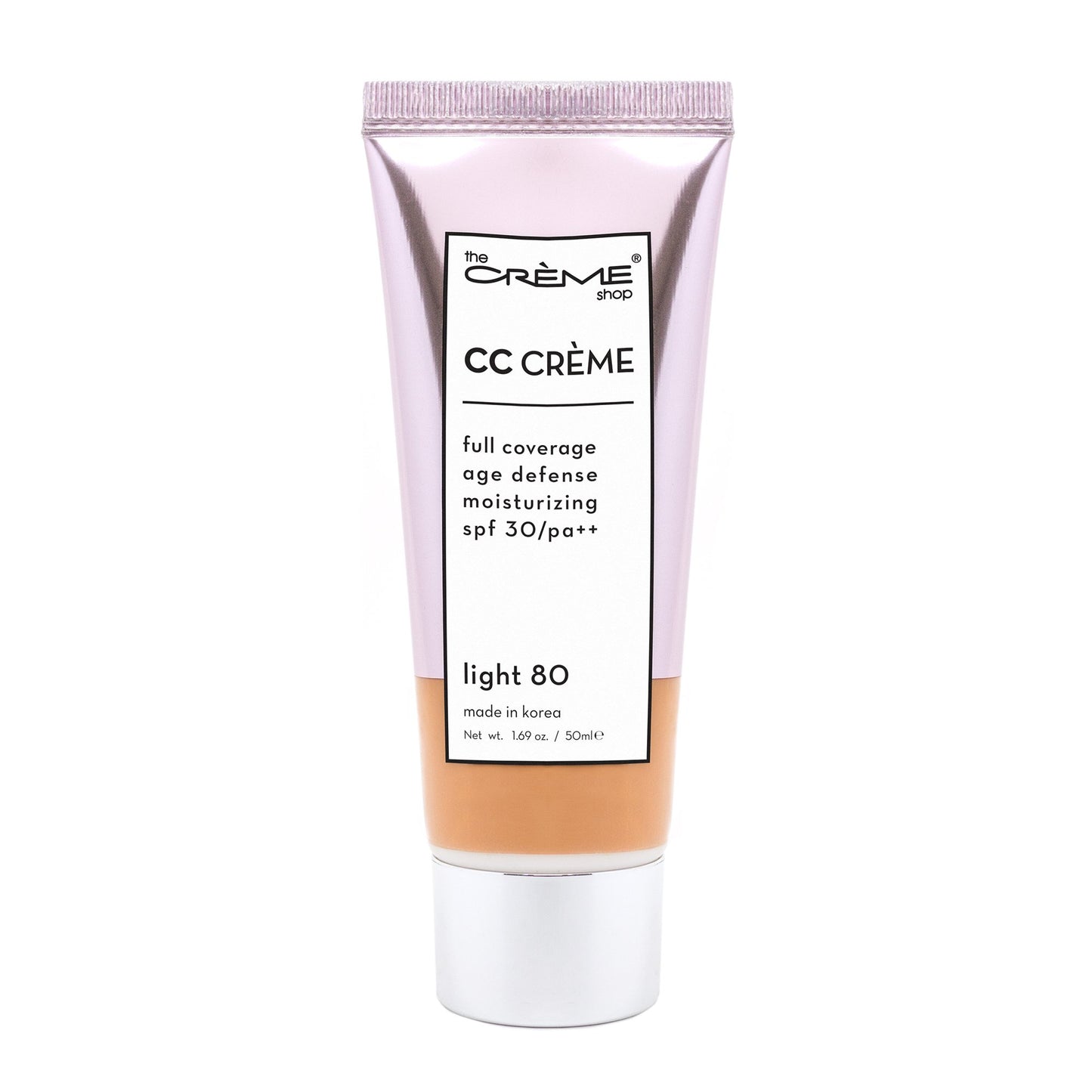 CC Crème | SPF 30 & PA++ Foundations The Crème Shop Light 80 