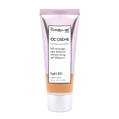 CC Crème | SPF 30 & PA++ Foundations The Crème Shop Light 80 