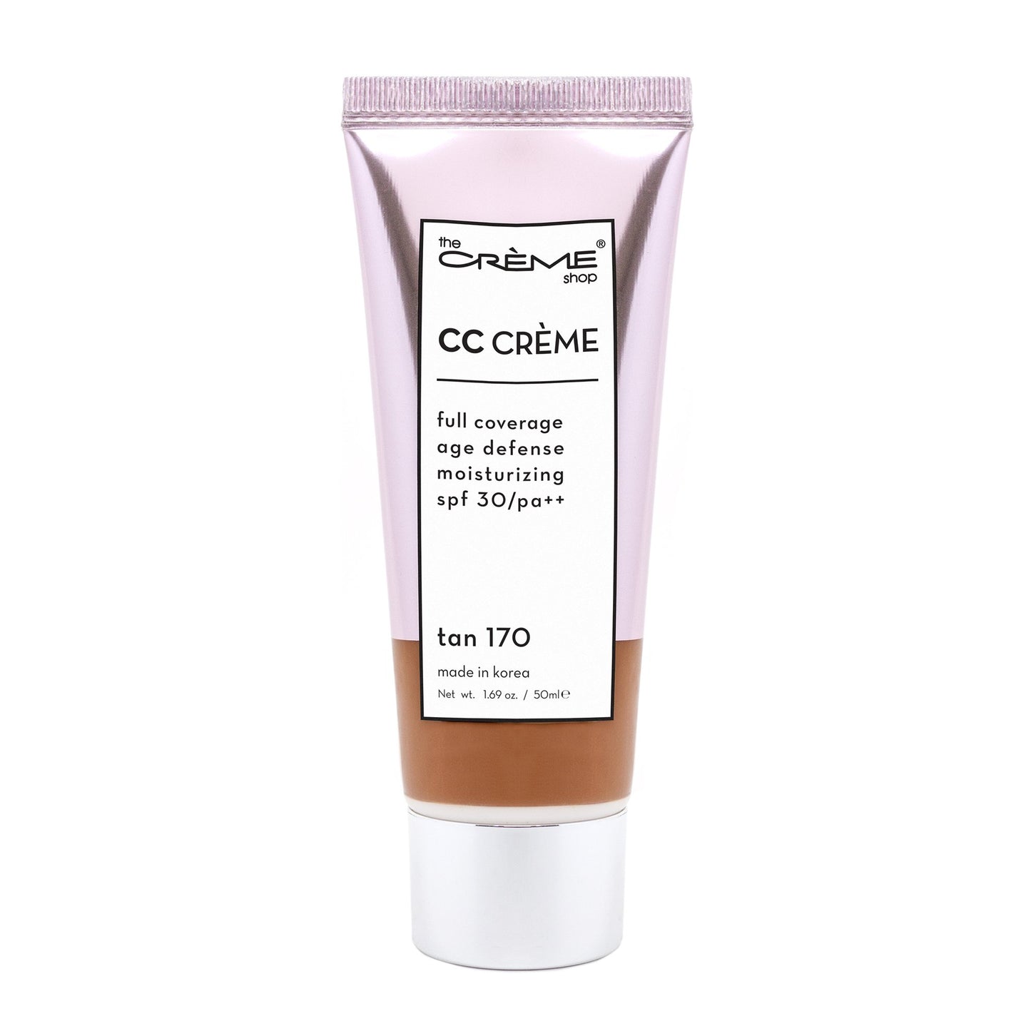 CC Crème | SPF 30 & PA++ Foundations The Crème Shop Tan 170 