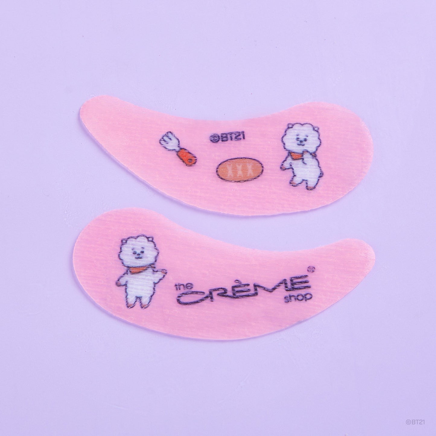 “Gentle Cutie!” RJ Hydrogel Under Eye Patches | Hydrating & Calming Under Eye Patches The Crème Shop x BT21 