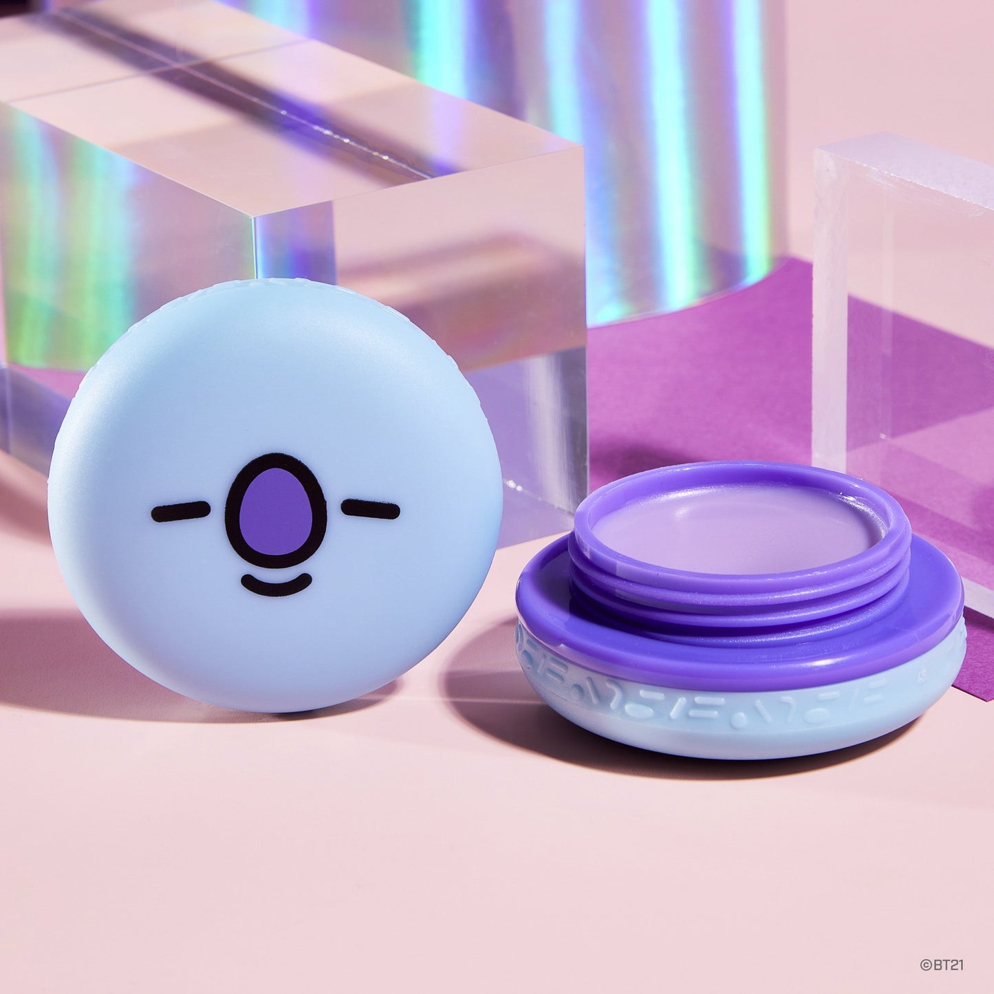 KOYA Macaron Lip Balm - Açaí Berry Lip Balms The Crème Shop x BT21 