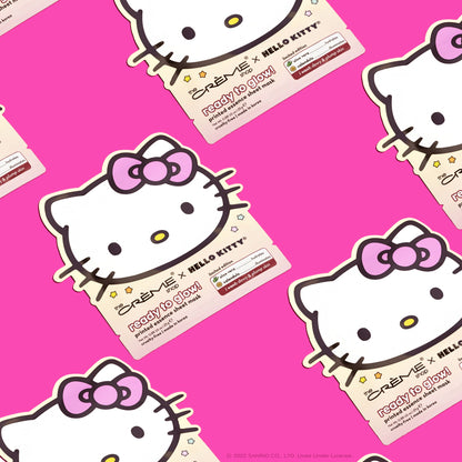 The Crème Shop x Hello Kitty Ready To Glow Printed Essence Sheet Mask Sheet Masks The Crème Shop x Sanrio 