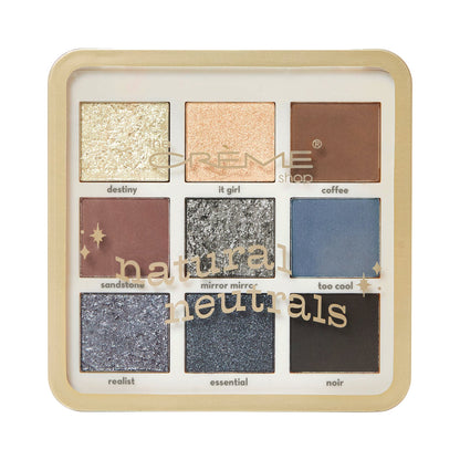 Natural Neutrals Eyeshadow Palette Eyeshadow Palette The Crème Shop 